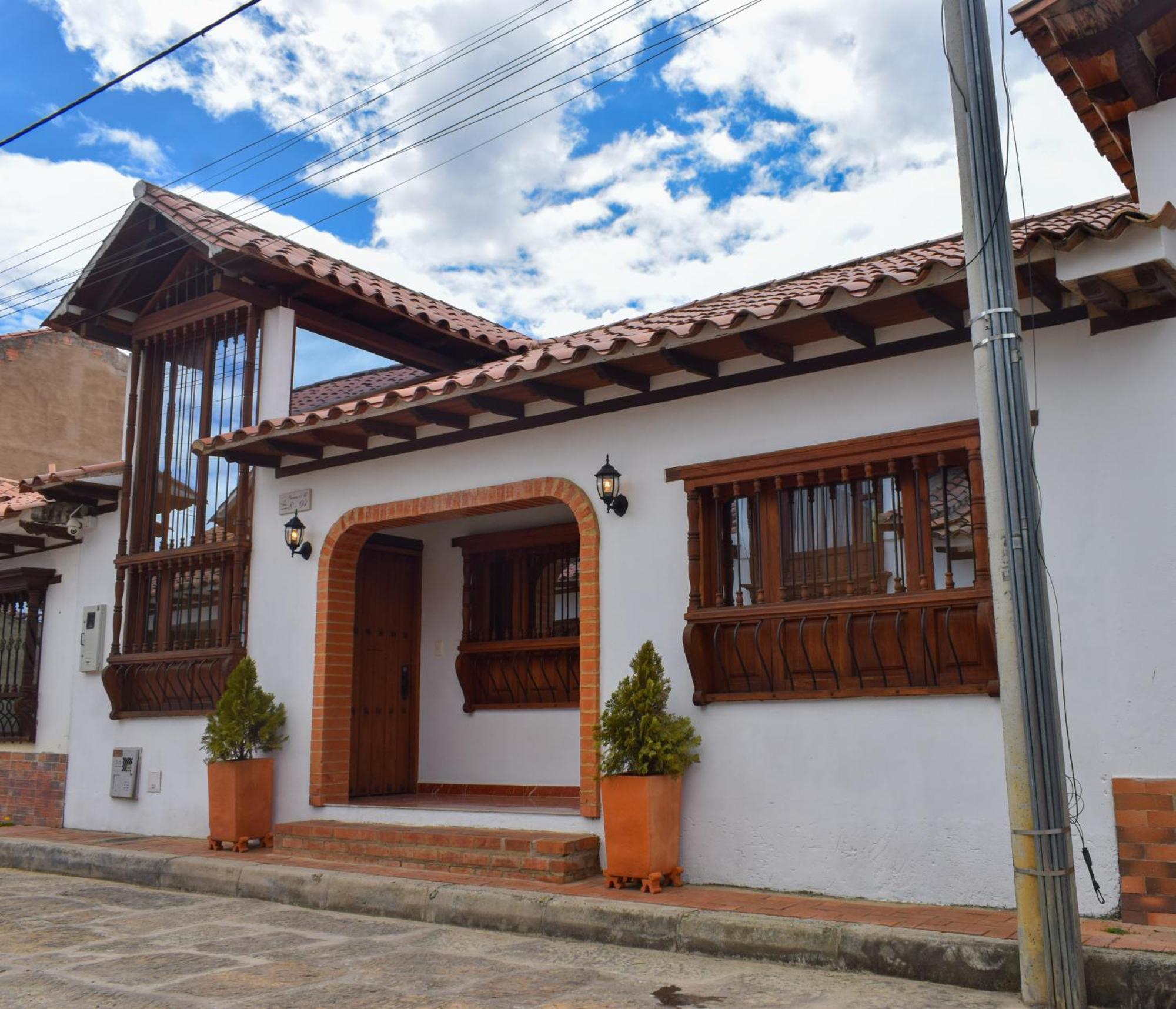 Apartahotel Saquenzipa Villa de Leyva Exterior photo